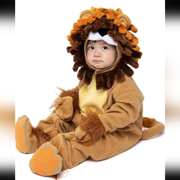 SPOOKTACULAR Creations Fluffy Lion Costume Size 3T - Picture 1 of 6